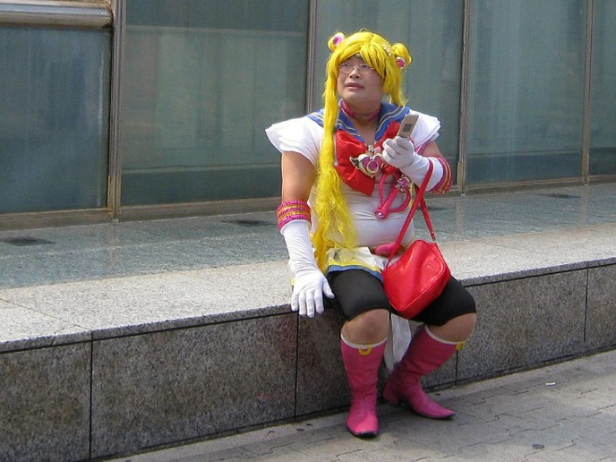 apenas mais um dia comum no Japão