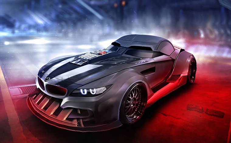 carros inspirados em star wars